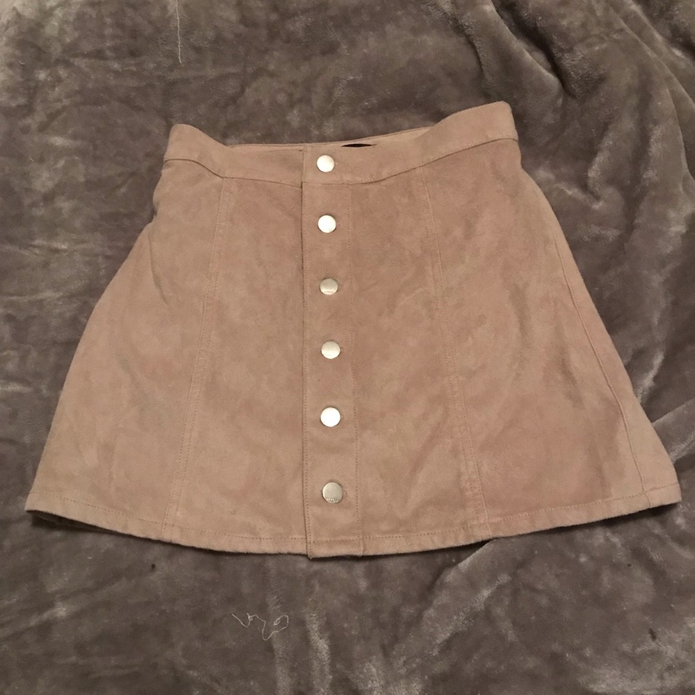Express Suede Skirt